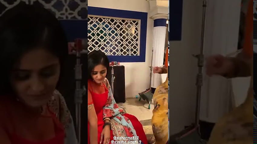 When Paakhi AKA Aishwarya scared Sai on the sets of Ghum Hai Kisikey Pyaar Mein HD wallpaper