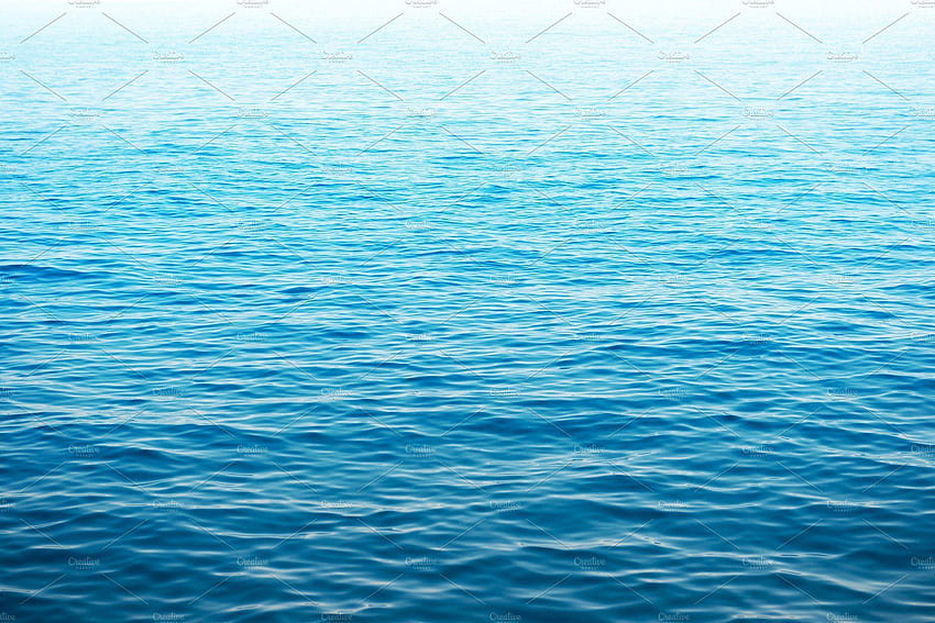 Blue sea water texture ~ Nature ~ Creative Market, sea water background HD wallpaper