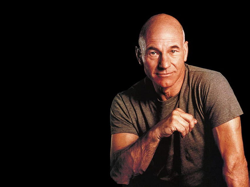 Patrick Stewart and Backgrounds HD wallpaper