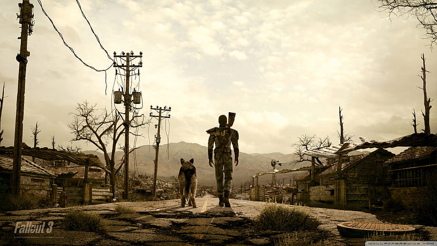 Fallout 3 Man And His Dog Ultra Backgrounds for U TV : マルチ ディスプレイ、デュアル モニター : タブレット : スマートフォン、man with dog 高画質の壁紙