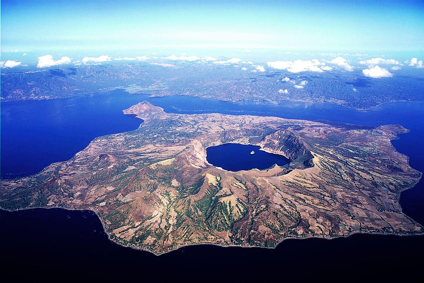 Handcrafted Trips., taal volcano HD wallpaper