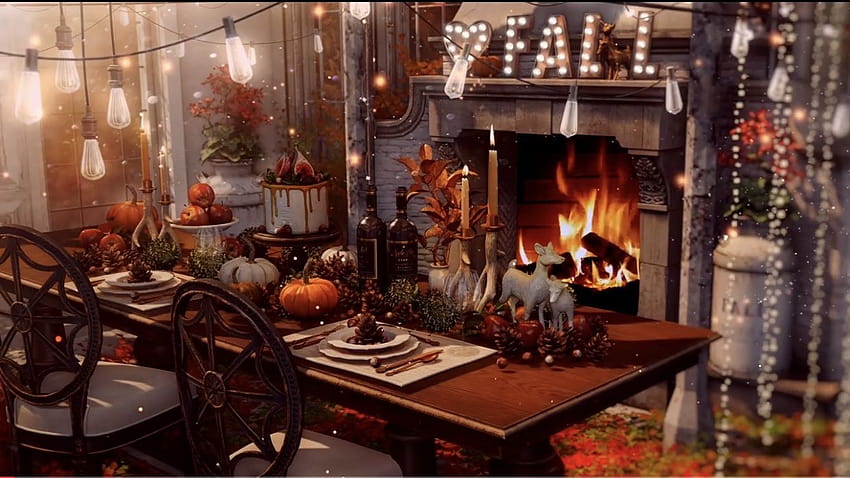 Rob loves this Cozy Autumn/Thanksgiving Fireplace for TV: https://youtu.be/ent7tp7KPaI. He has it on right now HD wallpaper