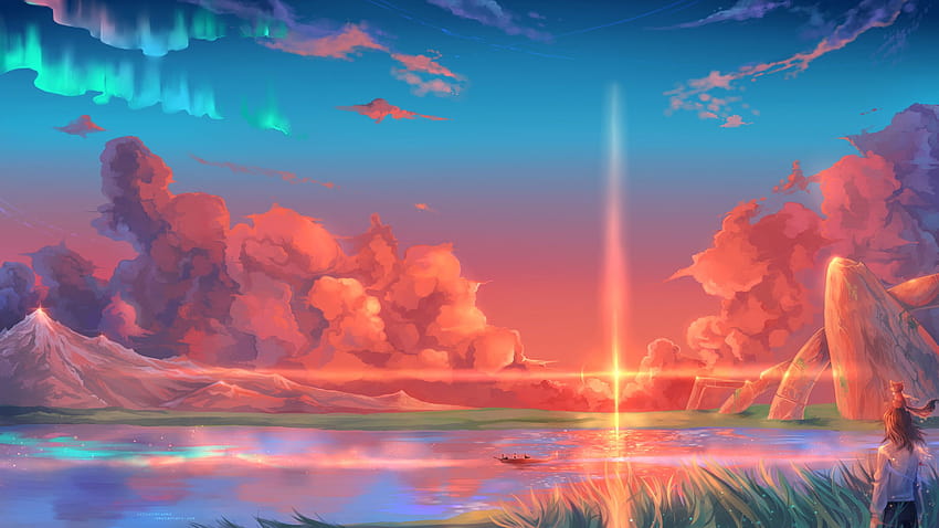 Anime Group, anime scenery HD wallpaper | Pxfuel