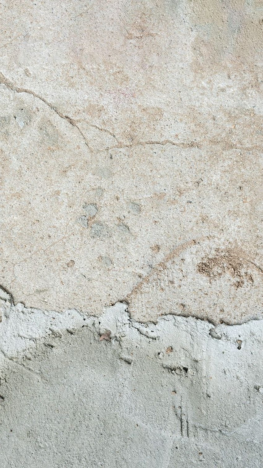Фонове с текстура на напукана бетонна стена, счупен бетон HD тапет за телефон