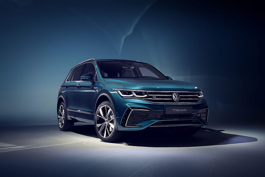 2022 Volkswagen Tiguan Has a More Appealing New Front End, volkswagen electric r HD wallpaper