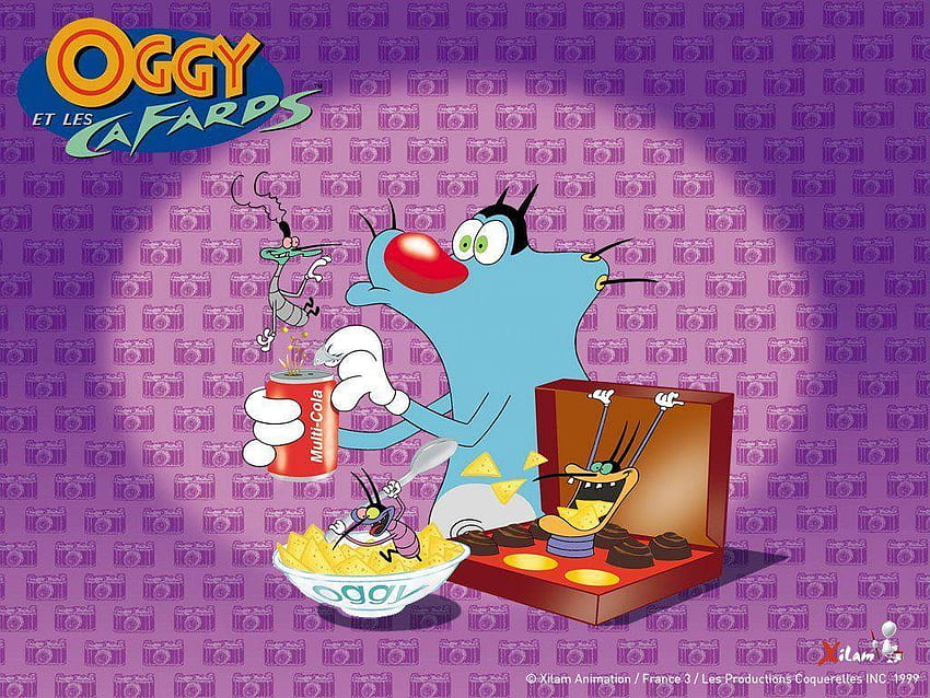 Oggy and the cockroaches cartoons HD wallpapers | Pxfuel