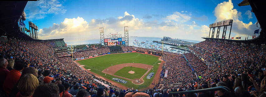 San Francisco Giants Stadium Game 4 World Series HD wallpaper