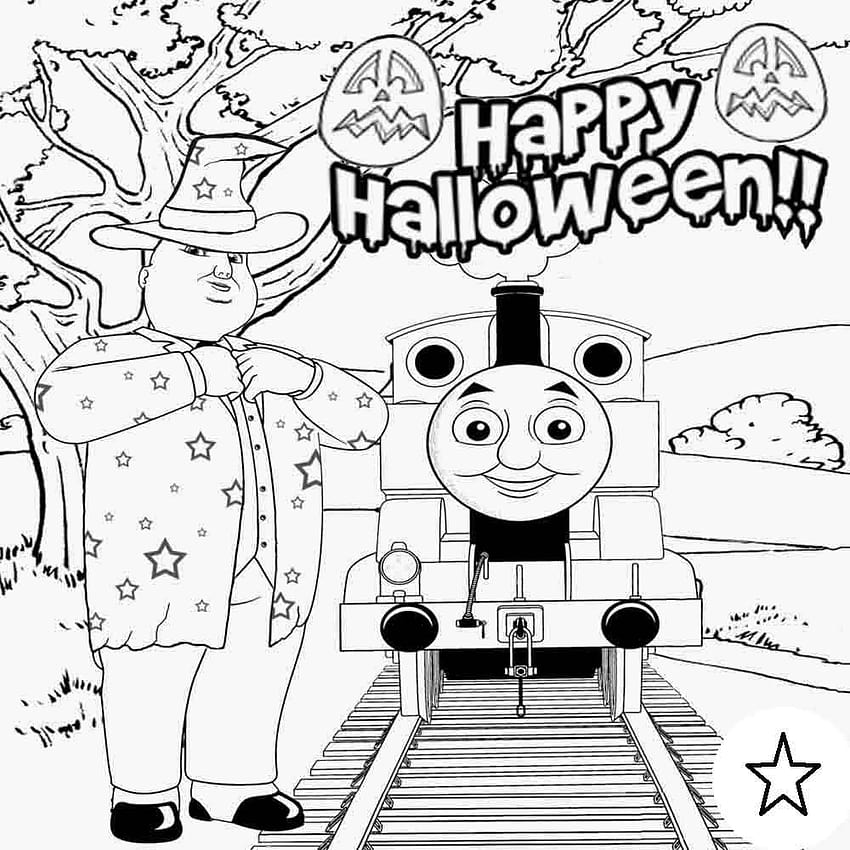 Thomas And Friends To Color Girls Of Gordon On Top – Slavyanka, halloween coloring pages HD phone wallpaper