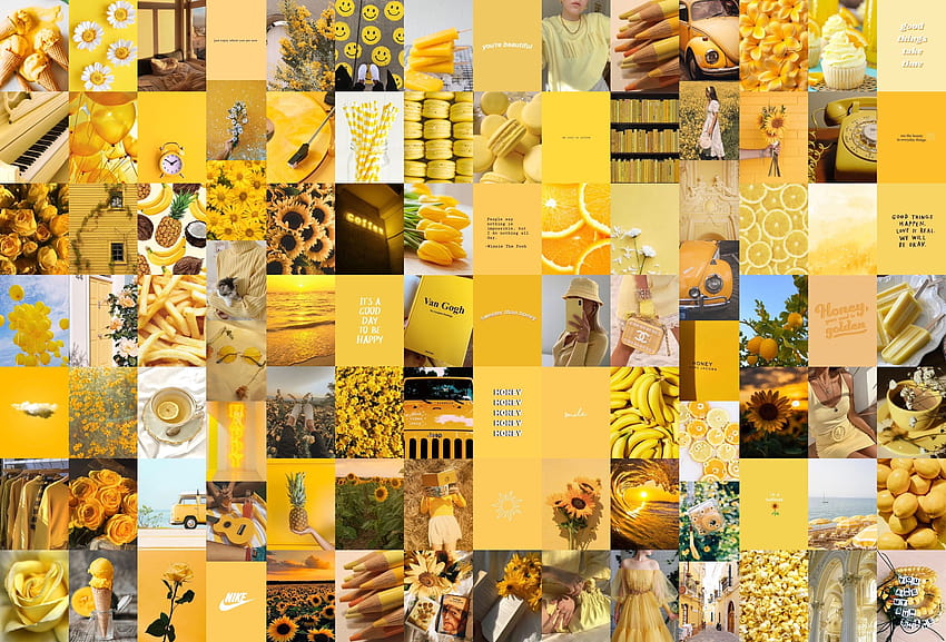 Yellow Collage Kit: Bộ dụng cụ ghép ảnh Yellow Collage này sẽ khiến bạn thích thú với màu sắc sáng tạo và mẫu hoa văn độc đáo. Tạo ra một tác phẩm nghệ thuật xinh đẹp và mang tính cá nhân cho không gian của bạn.
