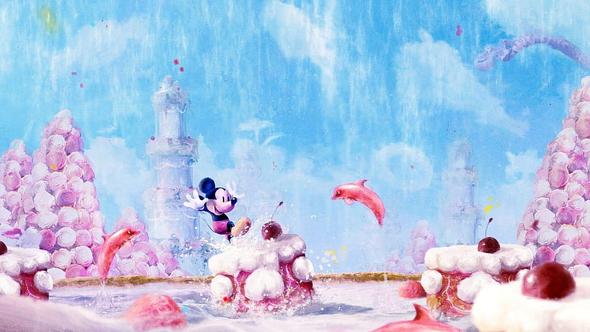 Mickey Mouse , mickey mouse winter HD wallpaper