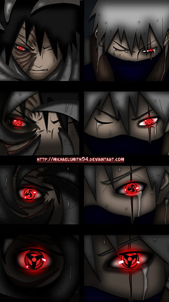 Kakashi Mangekyou Sharingan - Desenho de zeck_rsf - Gartic