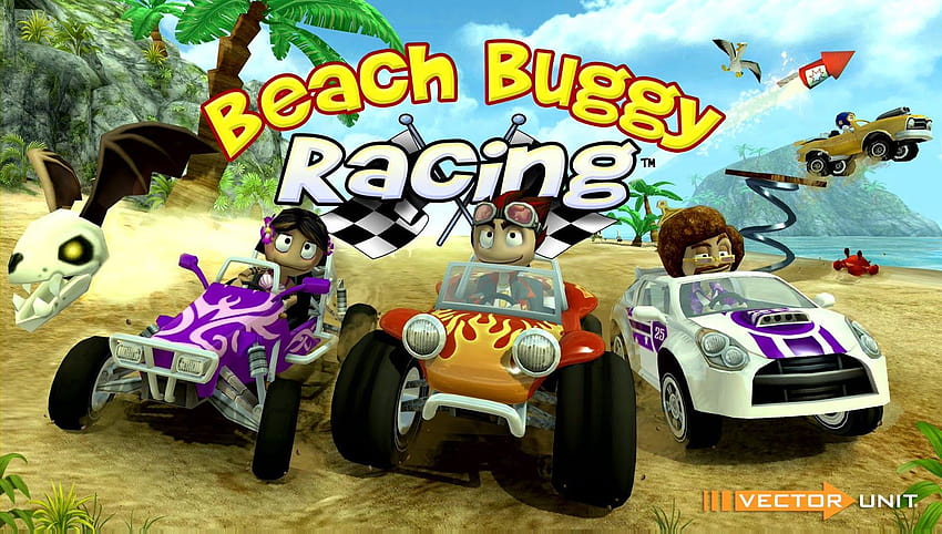 Beach Buggy Racing v1.2.12 MOD APK เหรียญไม่ จำกัด เพชรและตั๋ว Terbaru วอลล์เปเปอร์ HD