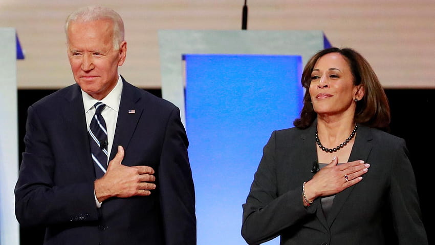 Joe Biden escolhe a senadora Kamala Harris como companheira de chapa, joe biden e kamala harris papel de parede HD