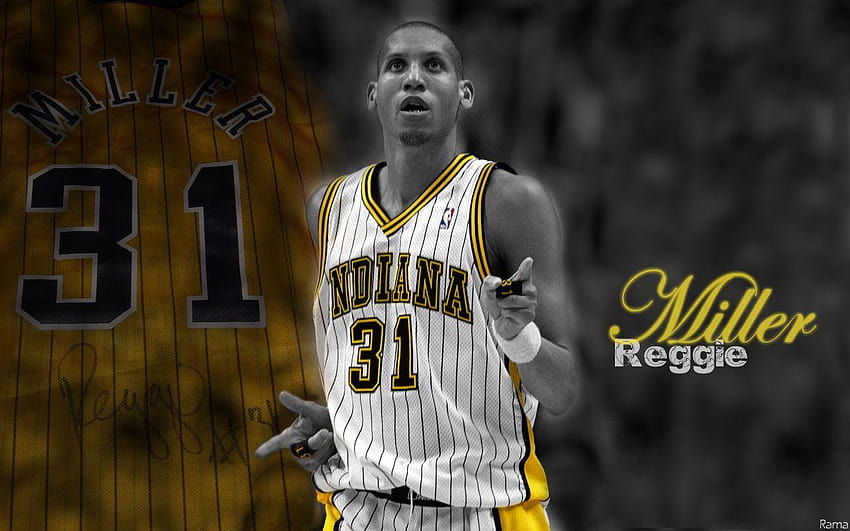 Reggie Miller Indiana Pacers Baloncesto ~ Deportes fondo de pantalla