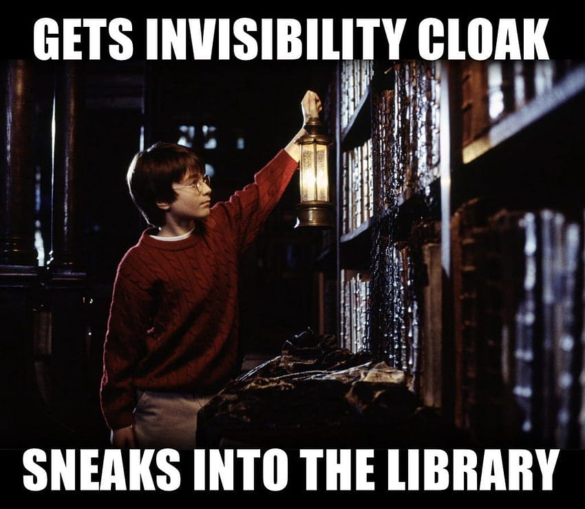 Harry Potter Memes' - Hogwarts Library