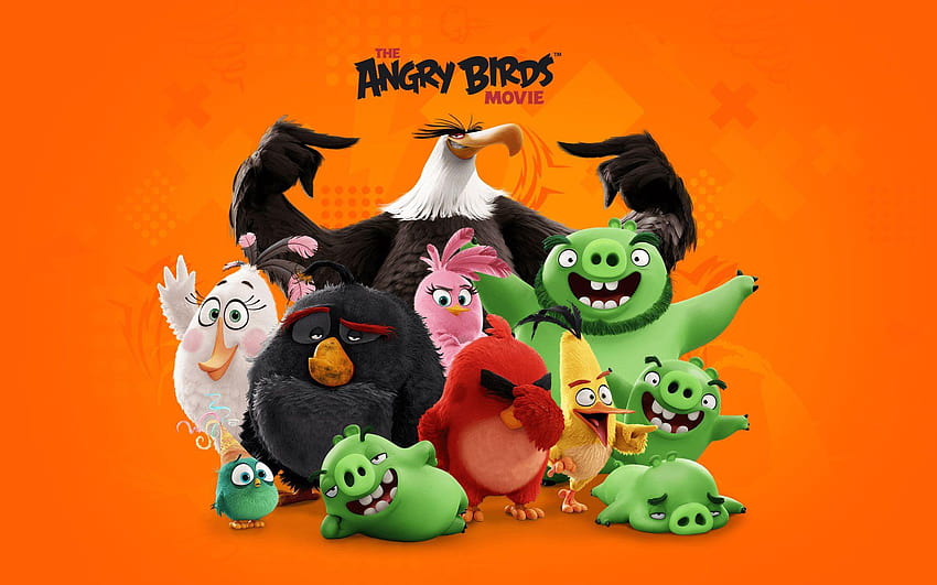 La película Angry Birds fondo de pantalla