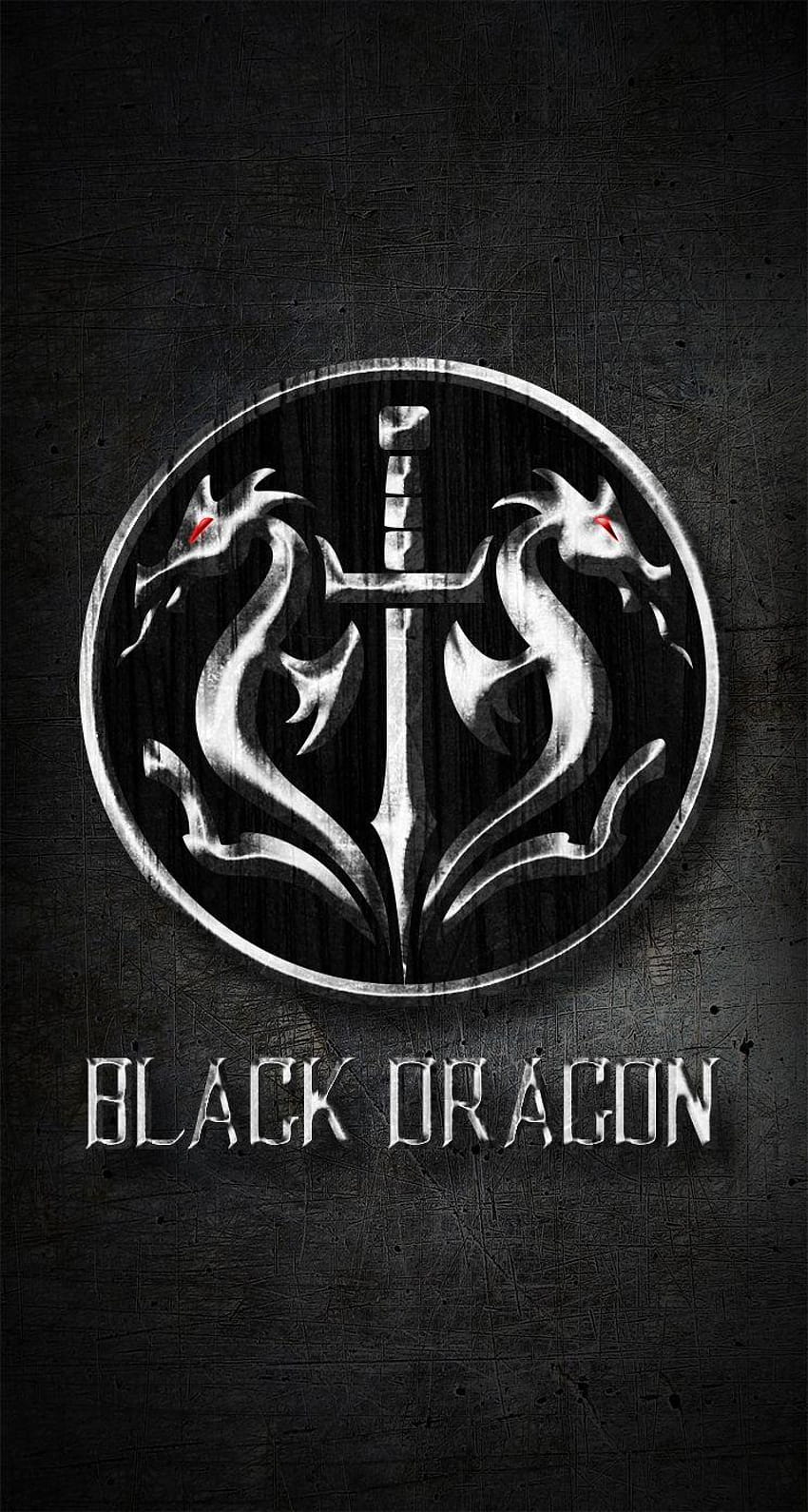 black dragon symbol