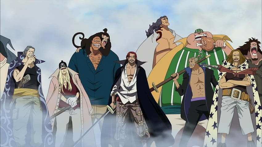 One Piece Shanks Crew, barbe blanche Fond d'écran HD