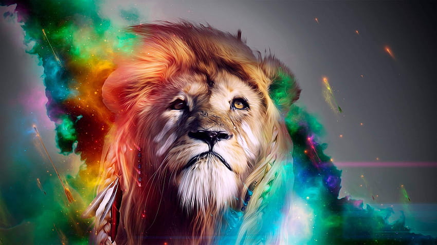 Reggae Lion, rasta lion HD wallpaper