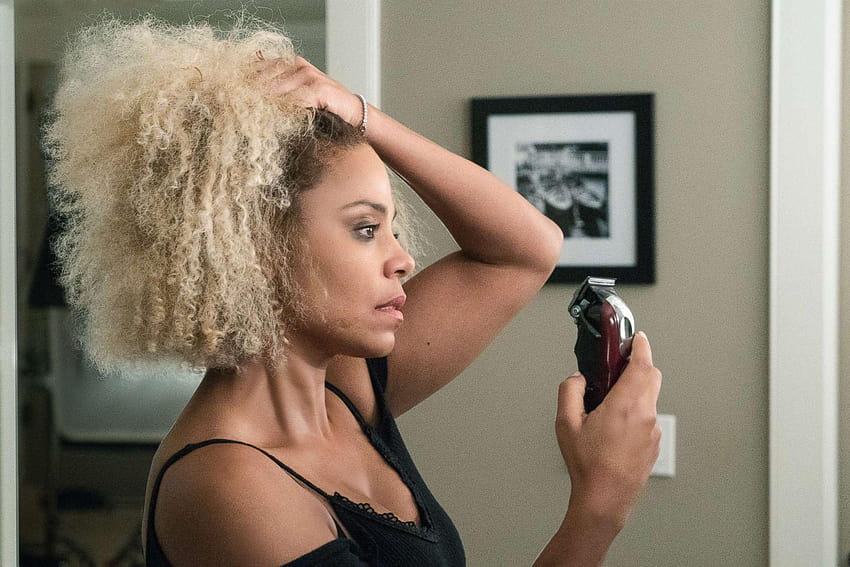 Sanaa Lathan shaves off her hair in the trailer for 'Nappily Ever, nappily ever after HD wallpaper