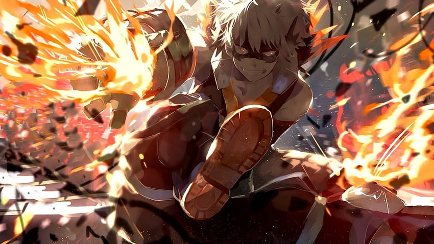 Epic Anime Battle, powerful anime HD wallpaper