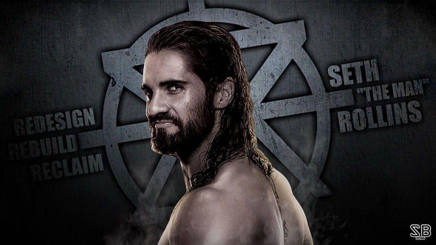WWE SB Edition's, seth rollins logo HD wallpaper