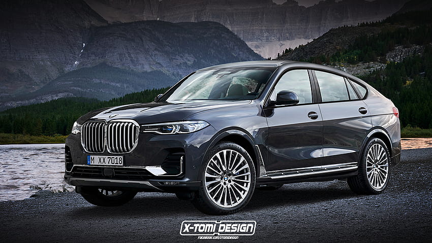 BMW X8 Rendered Once Again, Just as an Imagination Exercise HD wallpaper