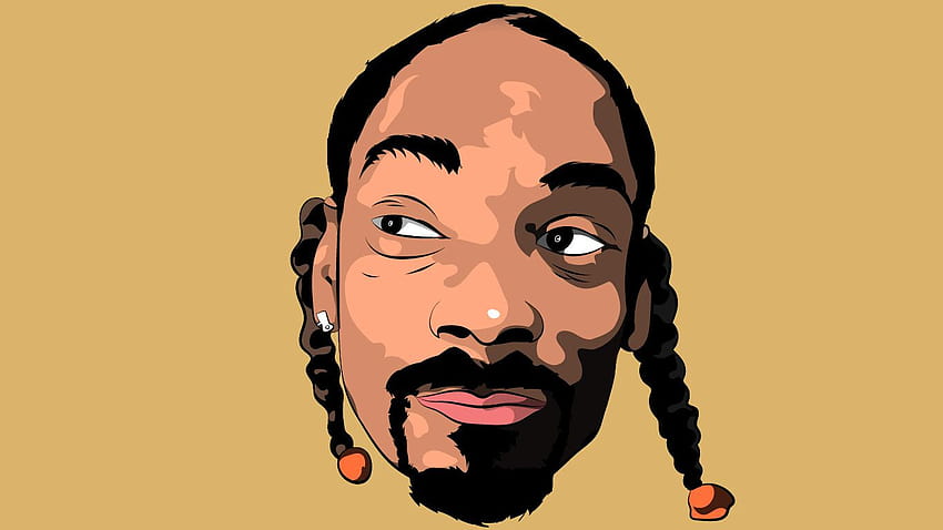 Dibujos animados de Snoop Dogg fondo de pantalla