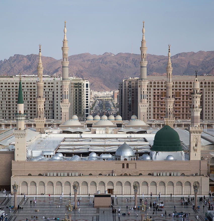 Al Masjid Nabawi, meczet nabawi Tapeta na telefon HD