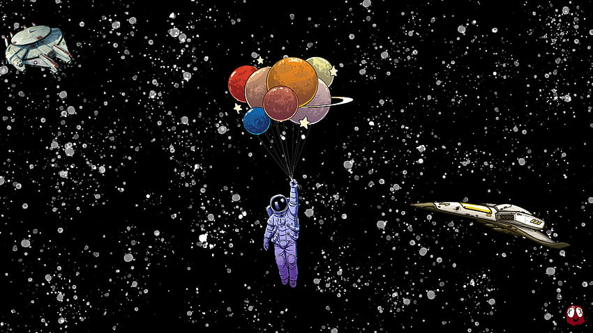 Space Astronaut Planet Cartoon, astronaut cartoon HD wallpaper | Pxfuel