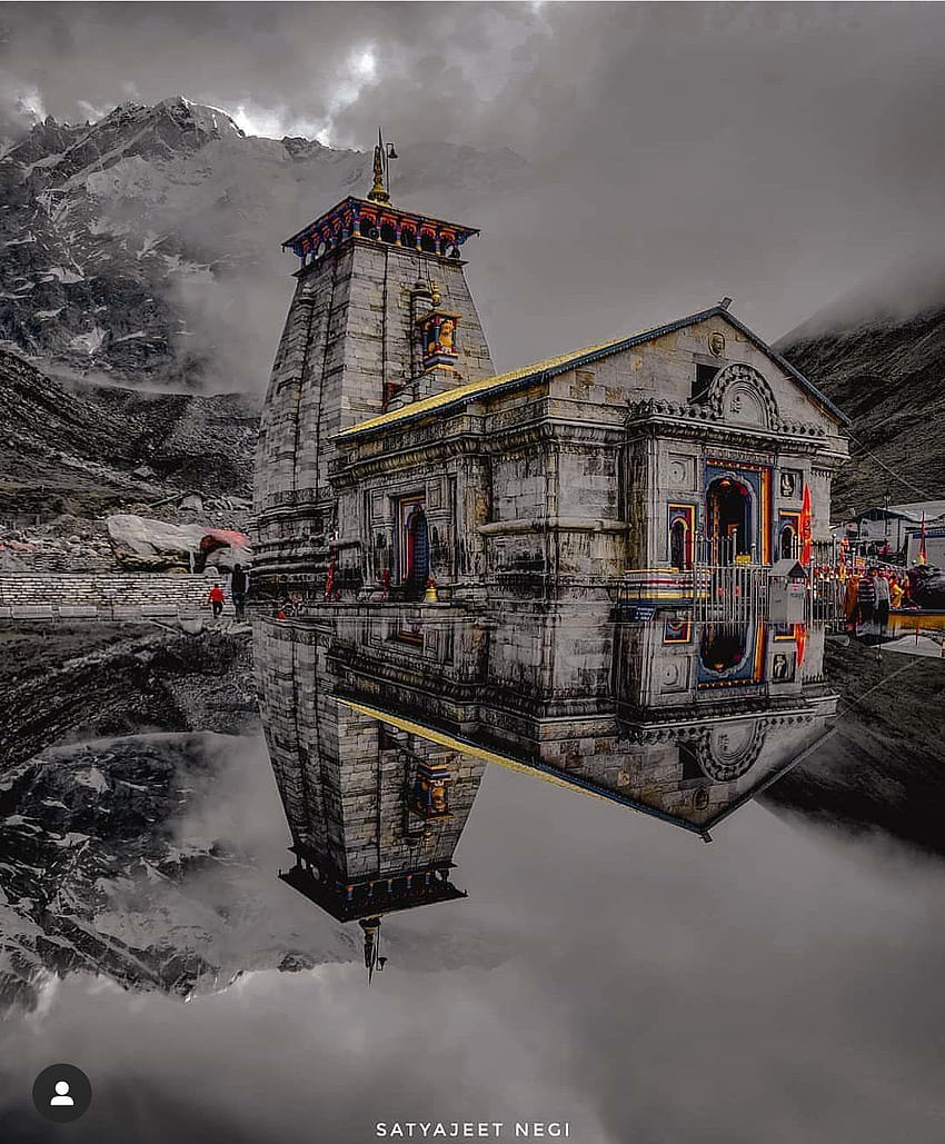 Kedarnath-Tempel, Kedarnath-Mobil HD-Handy-Hintergrundbild