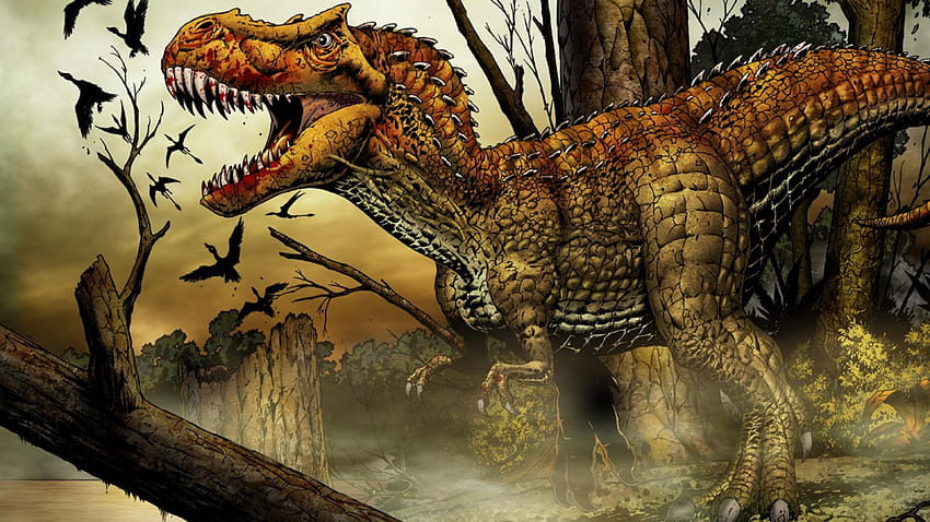 Dinosaur Backgrounds, t rex dinosaur HD wallpaper