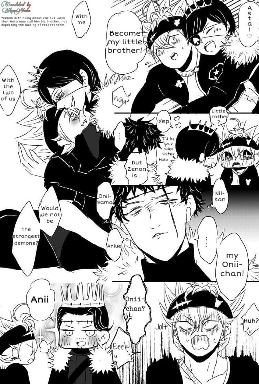 Black Clover, tríade escura Papel de parede de celular HD