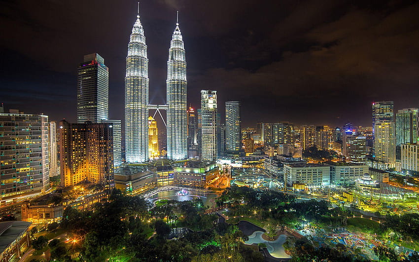 Kuala Lumpur Panoramic View, Petronas Towers, Malaysia HD wallpaper | Pxfuel