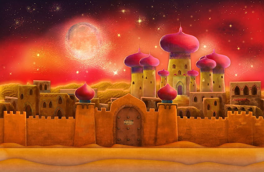 Aladdin castle HD wallpaper
