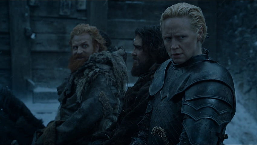 Brienne and Tormund, tormund giantsbane HD wallpaper