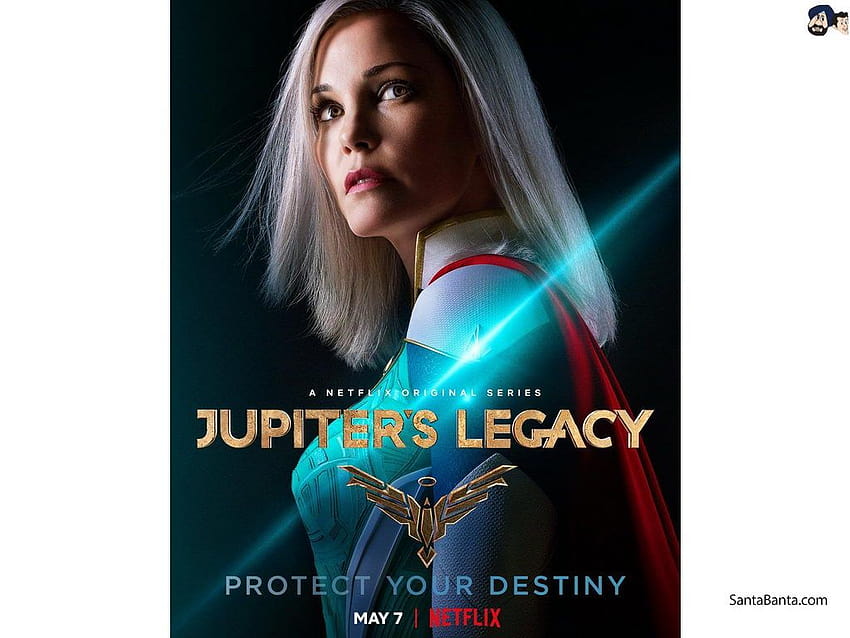 Leslie Bibb w amerykańskim serialu telewizyjnym Netflix o superbohaterach, „Jupiter's Legacy”, jupiters Legacy, leslie bibb Tapeta HD