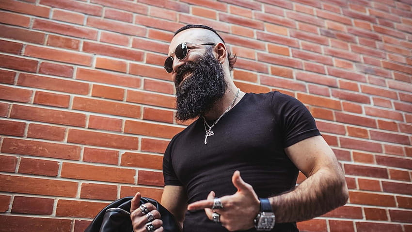 Top 20 stylów długiej brody, które sprawiają, że jesteś szorstkim facetem Tapeta HD