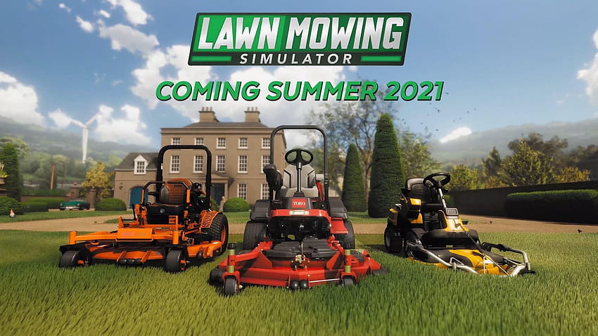 Lawn Moving Simulator 75684 1920x x, mowing HD wallpaper