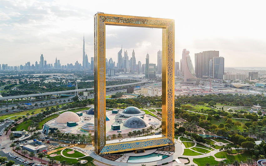 Dubai-Rahmen HD-Hintergrundbild