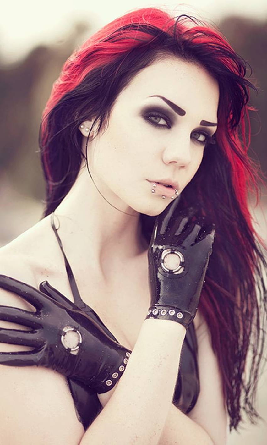 Gothic girl by Ace_Of_Spades_, cute goth girl HD phone wallpaper