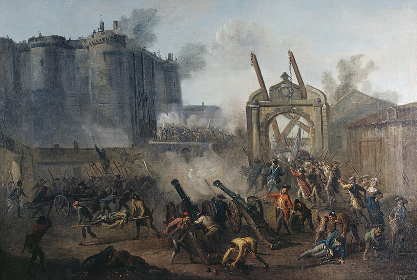 Rewolucja francuska, sztuka francuska Tapeta HD