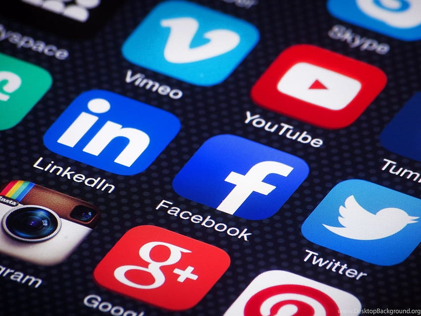 Sosyal Medya Uygulamaları .jpg Arka planlar, sosyal medya profilleri HD duvar kağıdı