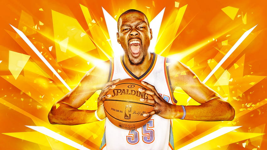 Kevin Durant OKC Thunder 2016 Basketball [2560x1440] for your , Mobile & Tablet HD wallpaper