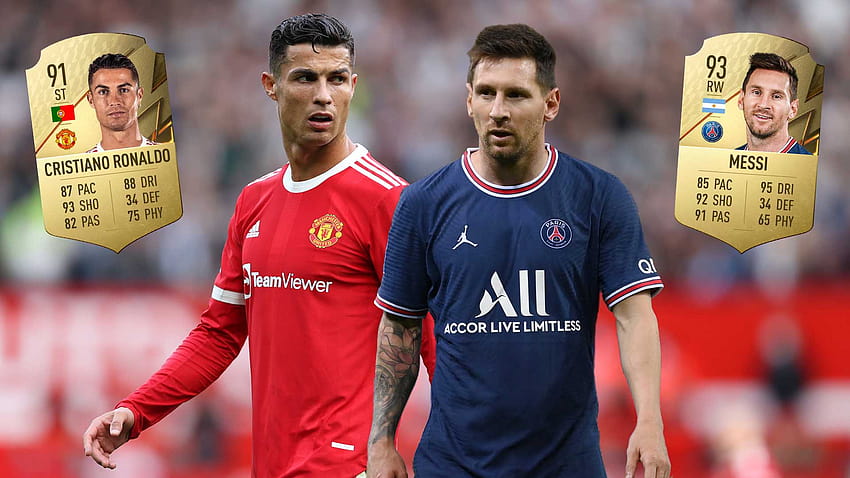 Cristiano Ronaldo vs Lionel Messi on FIFA 22: How do ratings of rivals  compare and who is better? HD wallpaper | Pxfuel