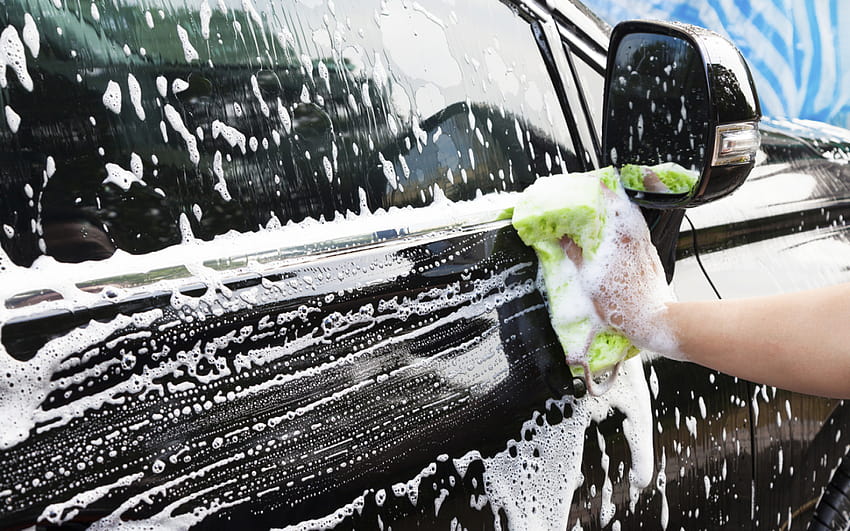 Lavado, limpieza de autos fondo de pantalla
