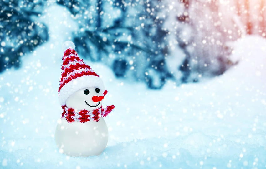 christmas, winter, snow, snowman for, winter real snowmen HD wallpaper