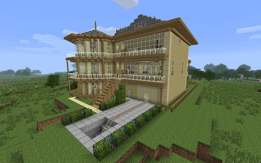 Ideas de casas pequeñas de Minecraft, pueblo de Minecraft fondo de pantalla  | Pxfuel