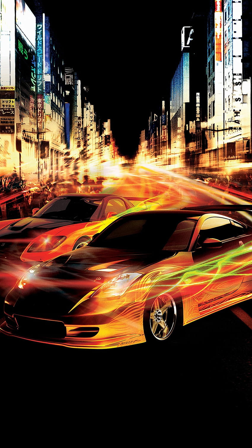 The Fast and the Furious: Tokyo Drift, tokyo drift racing HD phone wallpaper