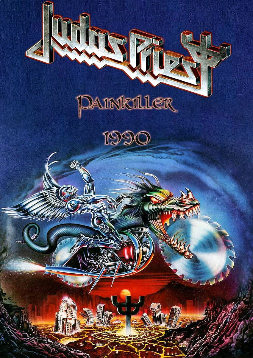 Albüm Judas Priest Painkiller HD telefon duvar kağıdı